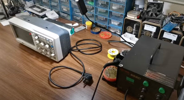 Siglent SDS1102CNL Donma sorunu Çözümü